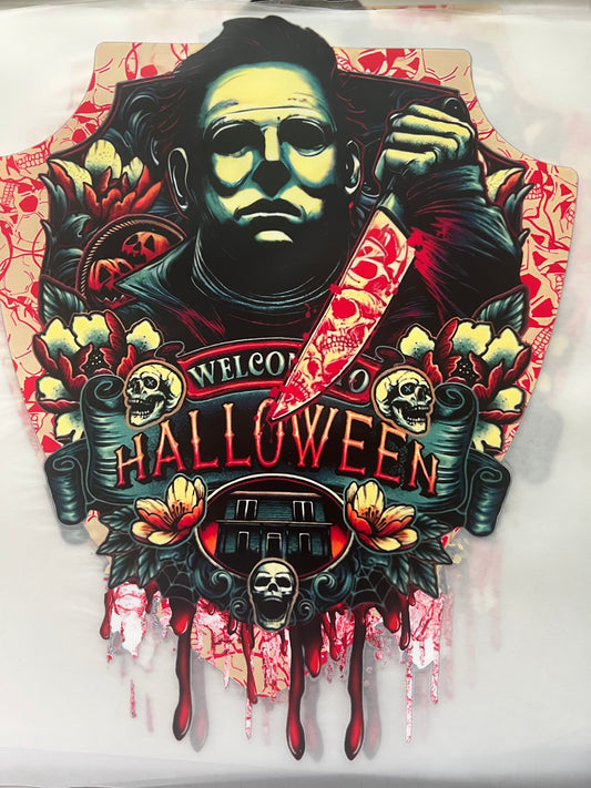 Halloween dtf for shirt
