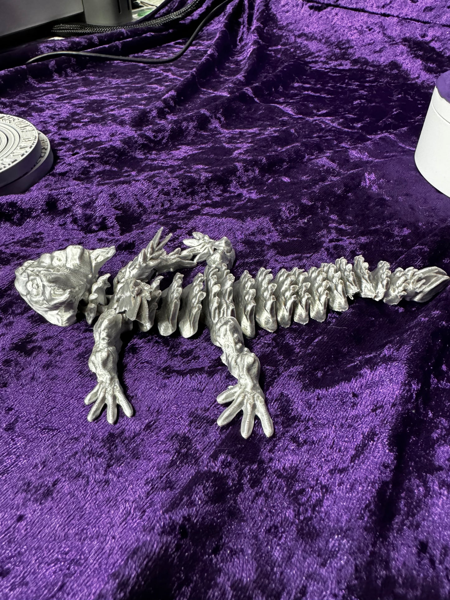 Articulated dragon with wings