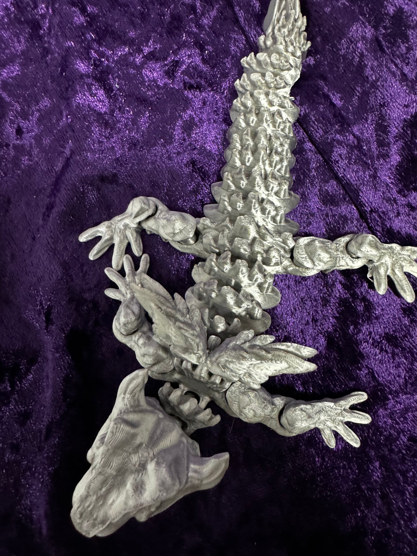 Articulated dragon with wings