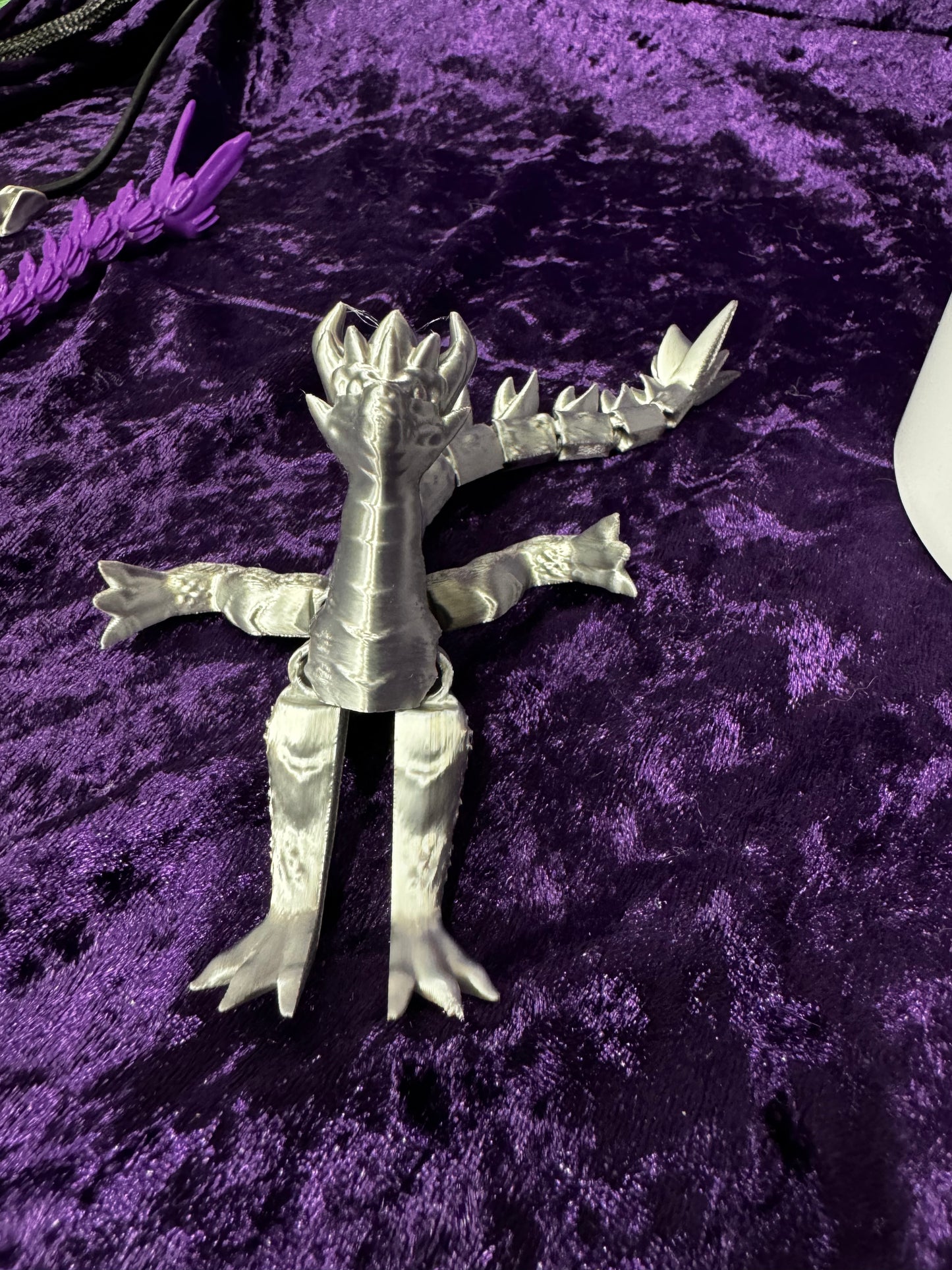 Articulated standing dragon