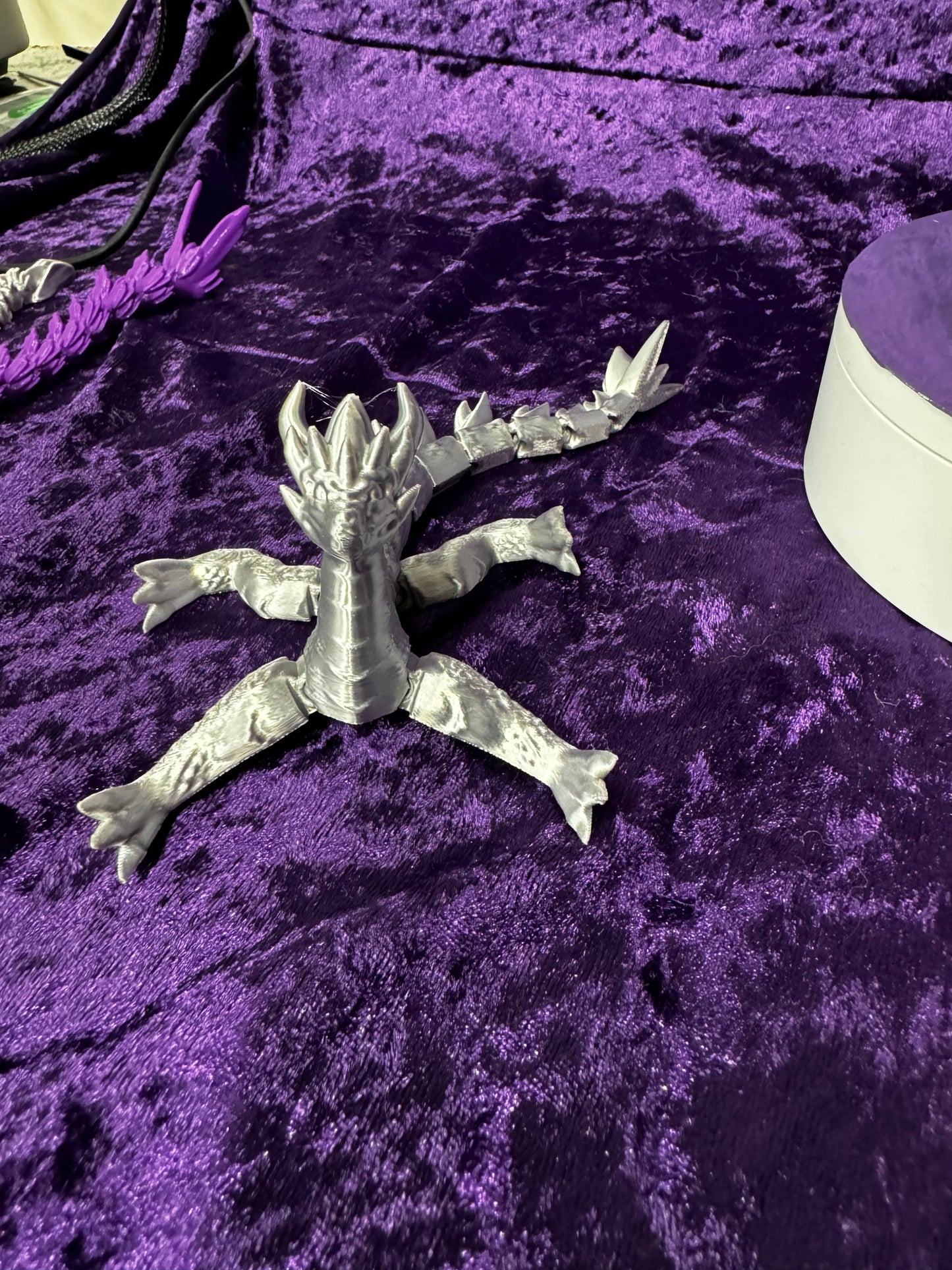 Articulated standing dragon