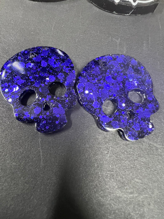Glitter Halloween earrings