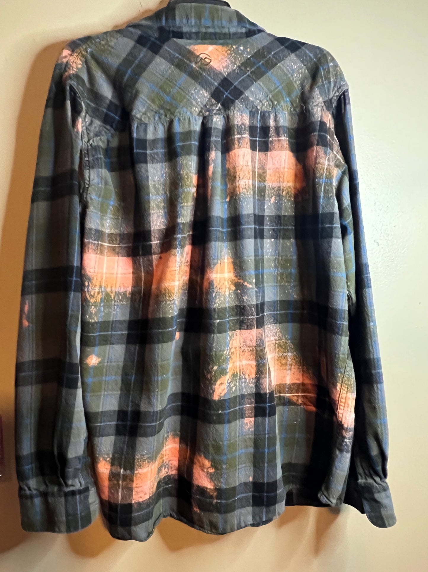 Bleached flannel shirt