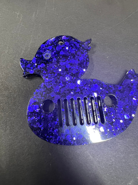 Jeep grill Duck keychain