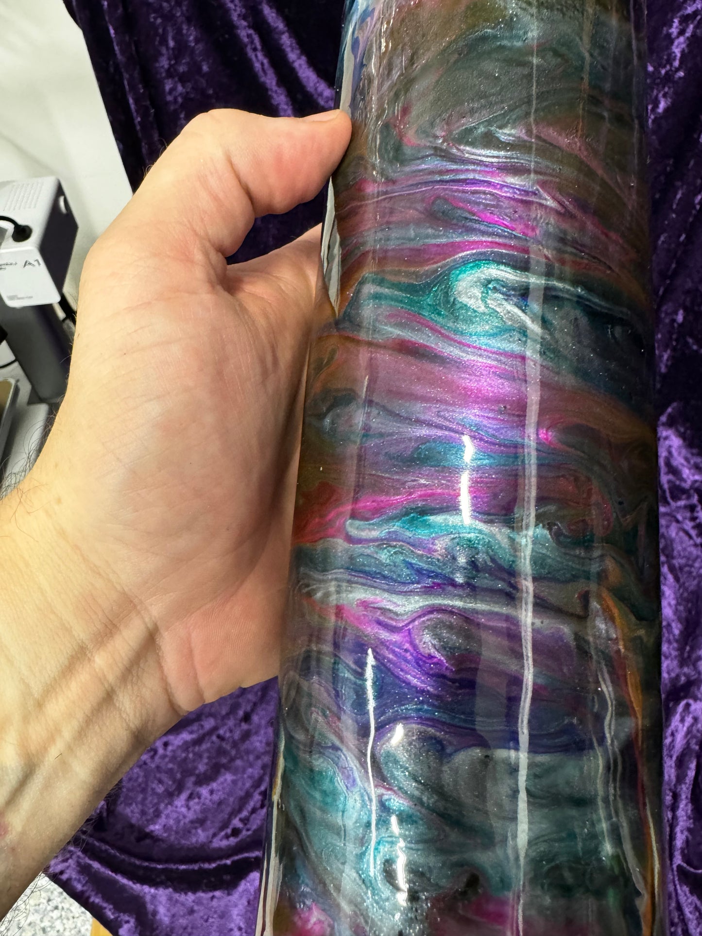 32 hazy inks swirl