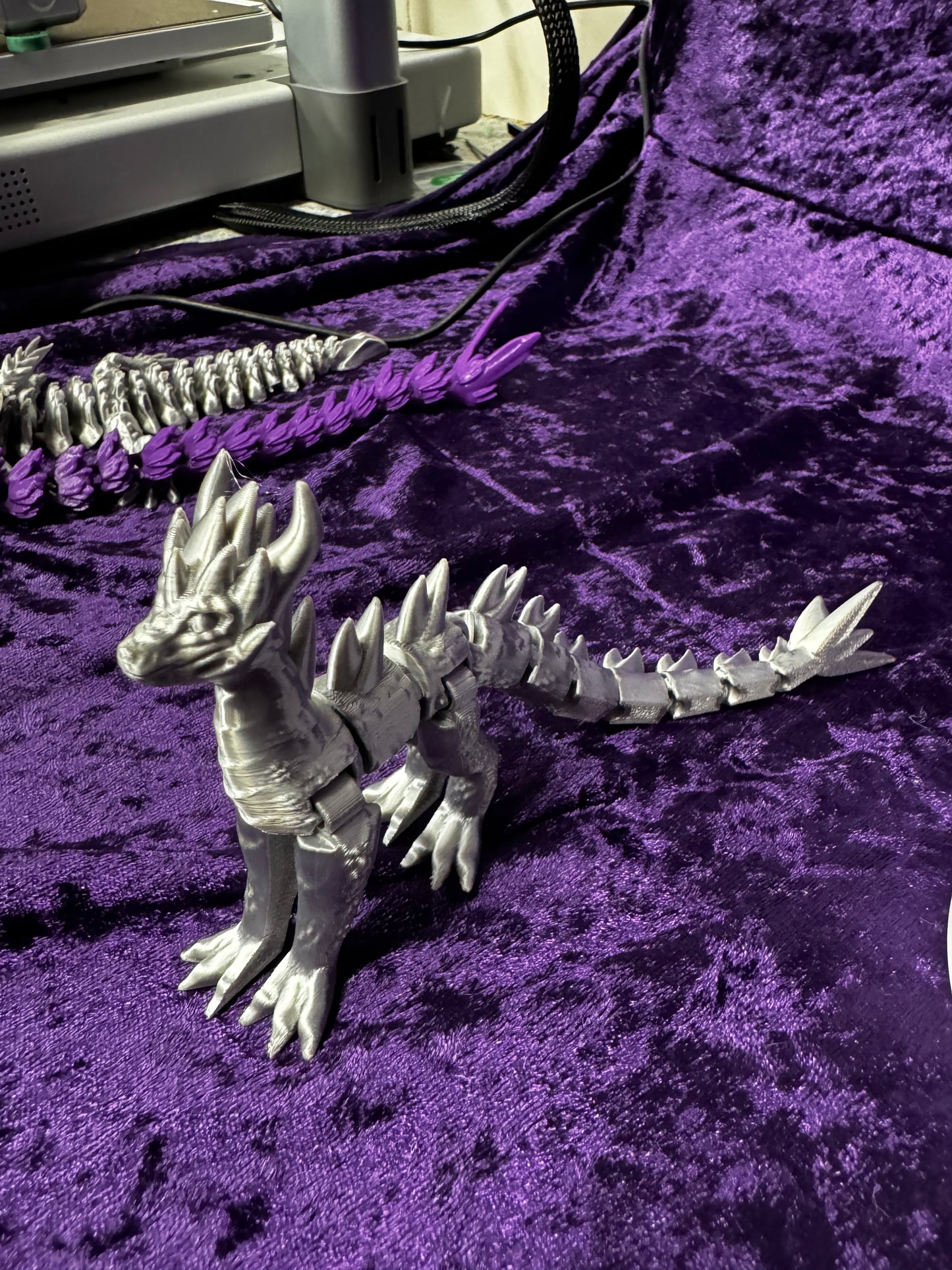 Articulated standing dragon