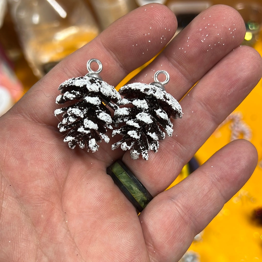 Copy of Pine cone earrings